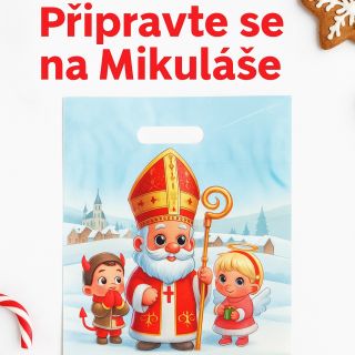 🎅✨ Mikuláš už klepe na dveře! Připravte se s předstihem a nadělte dětem radost do krásných mikulášských pytlíků a tašek 🎁...